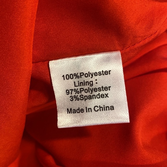 Tuckernuck | NEW Red Guipure Lace Daphne Three-quarter Sleeve Mini Dress Size XS - Picture 12 of 12